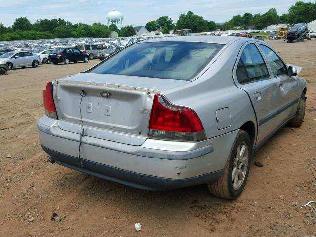 YV1RS58DX22096713 - 2002 VOLVO S60 2.4T SILVER photo 4