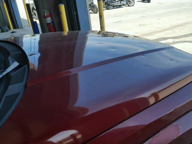 1J8HG48K16C195392 - 2006 JEEP COMMANDER წითელი ფოტო 9