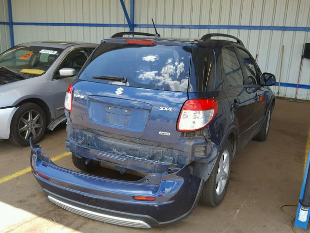 JS2YB413585110575 - 2008 SUZUKI SX4 BASE BLUE photo 4