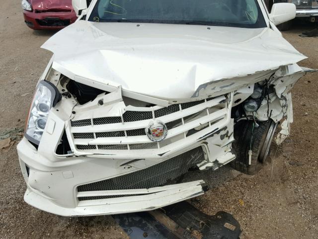 1GYEE437180197791 - 2008 CADILLAC SRX WHITE photo 7