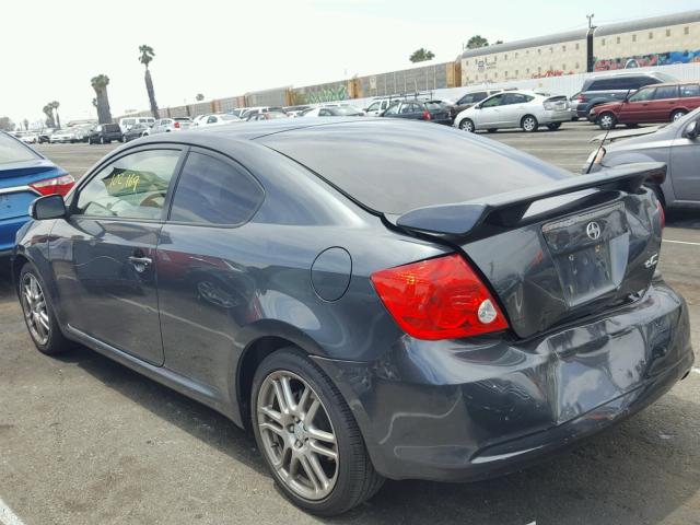 JTKDE177160141205 - 2006 TOYOTA SCION TC 灰色 照片 3