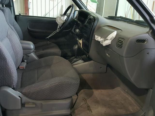 KNDJB623315705422 - 2001 KIA SPORTAGE GRAY photo 5