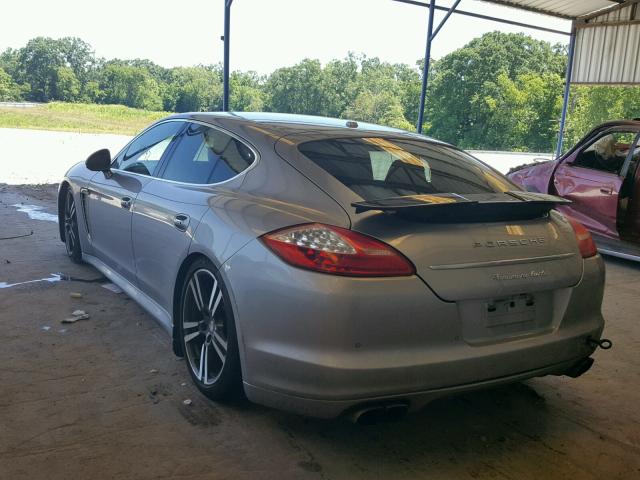 WP0AC2A73BL090197 - 2011 PORSCHE PANAMERA T GRAY photo 3