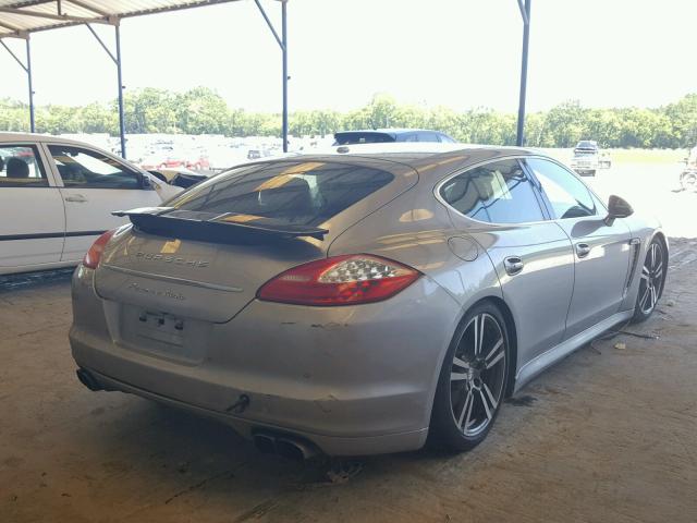 WP0AC2A73BL090197 - 2011 PORSCHE PANAMERA T GRAY photo 4