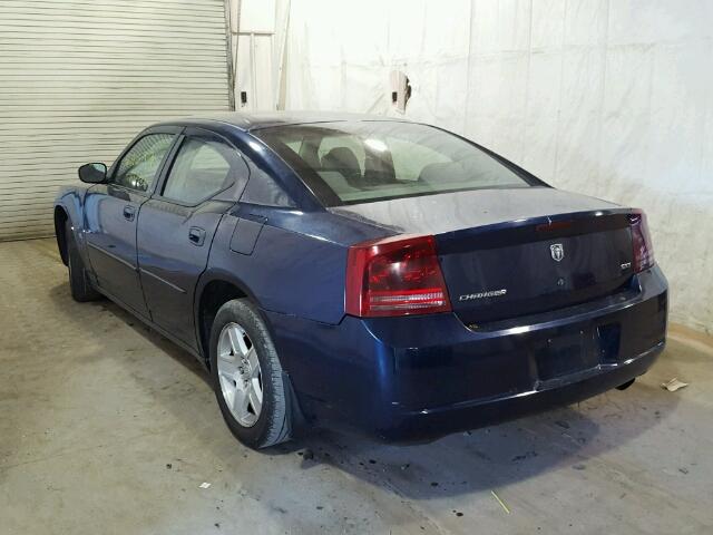 2B3KA43G16H323663 - 2006 DODGE CHARGER SE BLUE photo 3