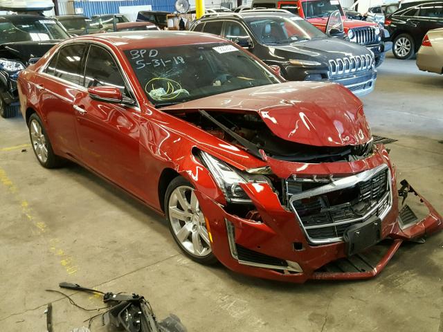 1G6AZ5SXXE0129214 - 2014 CADILLAC CTS PREMIU RED photo 1