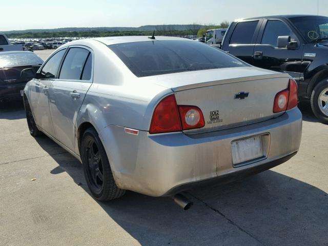 1G1ZB5E12BF166464 - 2011 CHEVROLET MALIBU LS 银色 照片 3
