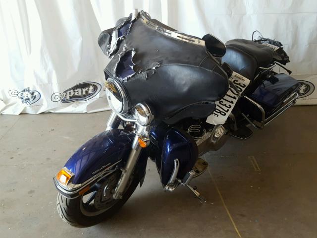 1HD1FC4177Y719019 - 2007 HARLEY-DAVIDSON FLHTCUI BLUE photo 2