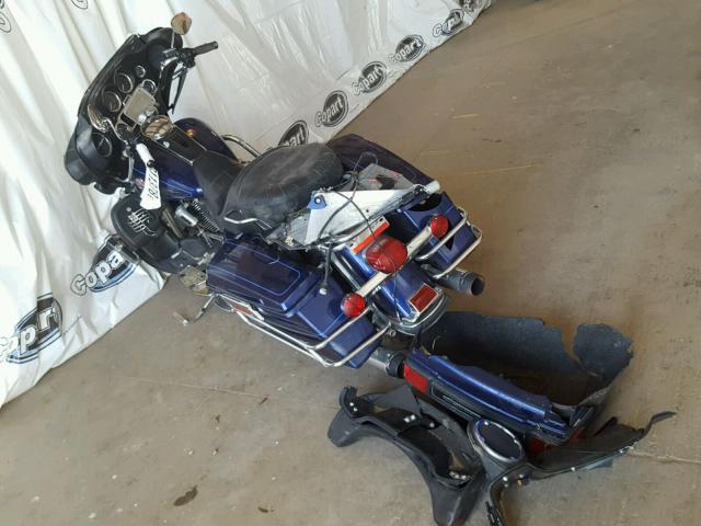 1HD1FC4177Y719019 - 2007 HARLEY-DAVIDSON FLHTCUI Көк фото 3