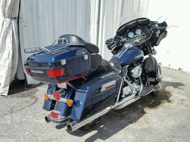 1HD1KEM17DB691986 - 2013 HARLEY-DAVIDSON FLHTK ELEC 蓝色 照片 4