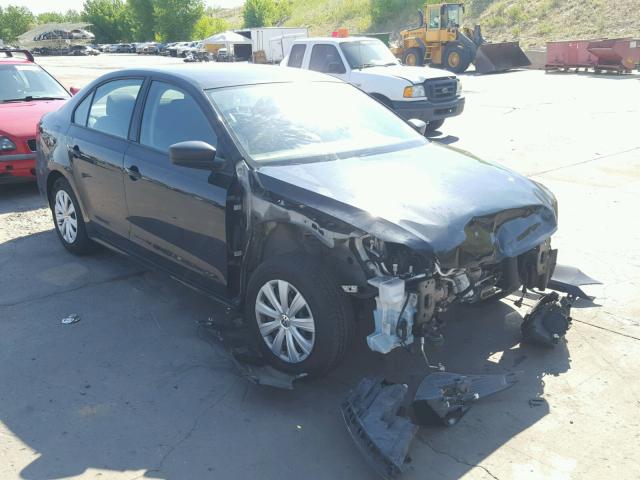 3VW2K7AJ8EM386980 - 2014 VOLKSWAGEN JETTA BASE 黑色 照片 1