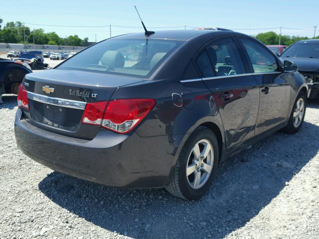 1G1PC5SB9E7219399 - 2014 CHEVROLET CRUZE LT GRAY photo 4