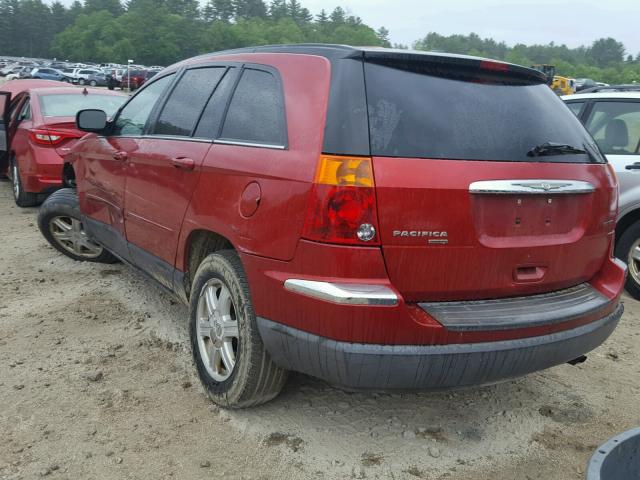 2A4GF68496R766860 - 2006 CHRYSLER PACIFICA T RED photo 3