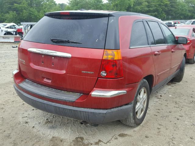 2A4GF68496R766860 - 2006 CHRYSLER PACIFICA T RED photo 4