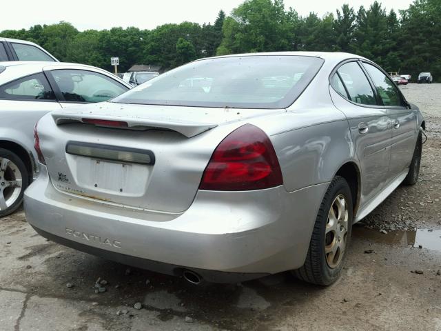 2G2WP552361120597 - 2006 PONTIAC GRAND PRIX SILVER photo 4