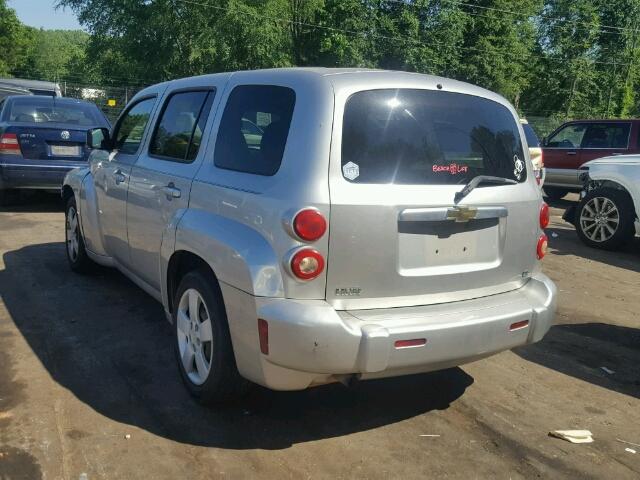 3GNDA13D96S610412 - 2006 CHEVROLET HHR LS SILVER photo 3