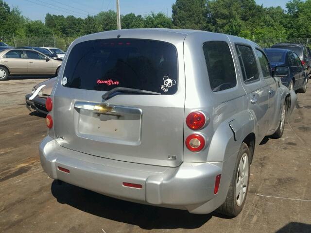 3GNDA13D96S610412 - 2006 CHEVROLET HHR LS SILVER photo 4