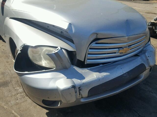 3GNDA13D96S610412 - 2006 CHEVROLET HHR LS SILVER photo 9