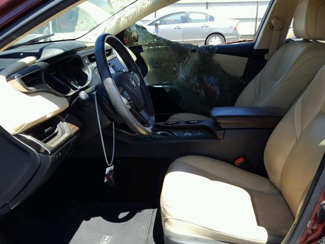 4T1BK1EB3EU126674 - 2014 TOYOTA AVALON BAS Kastanienbraun Foto 5