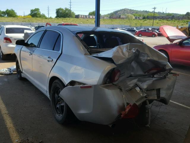1G1ZC5EB0AF181002 - 2010 CHEVROLET MALIBU 1LT 银色 照片 3