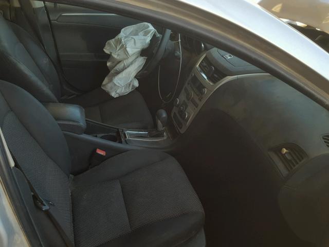 1G1ZC5EB0AF181002 - 2010 CHEVROLET MALIBU 1LT 银色 照片 5