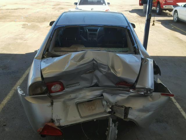 1G1ZC5EB0AF181002 - 2010 CHEVROLET MALIBU 1LT 银色 照片 9