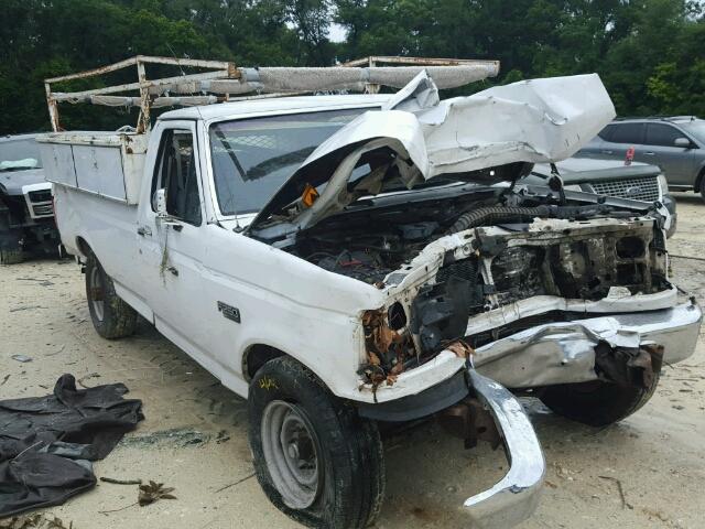 1FTHF25H2SNA22387 - 1995 FORD F250 WHITE photo 1