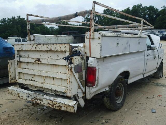 1FTHF25H2SNA22387 - 1995 FORD F250 WHITE photo 4