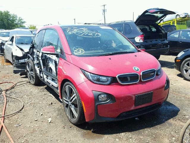 WBY1Z4C56EVX62959 - 2014 BMW I3 REX RED photo 1