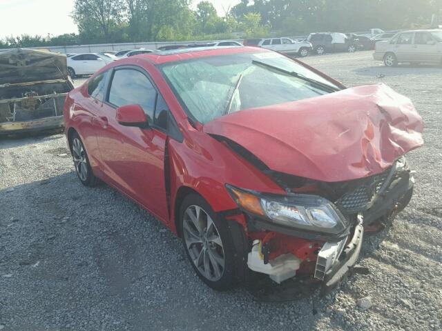 2HGFG4A50CH708385 - 2012 HONDA CIVIC SI RED photo 1