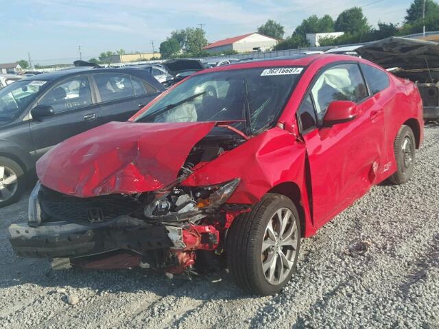 2HGFG4A50CH708385 - 2012 HONDA CIVIC SI RED photo 2