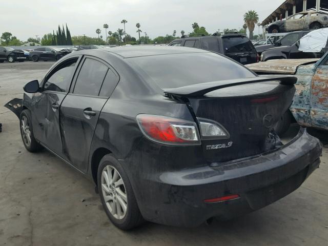 JM1BL1V88C1653260 - 2012 MAZDA 3 I BLACK photo 3