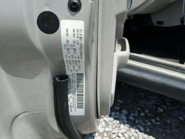 1J8HG58267C553089 - 2007 JEEP COMMANDER 银色 照片 10