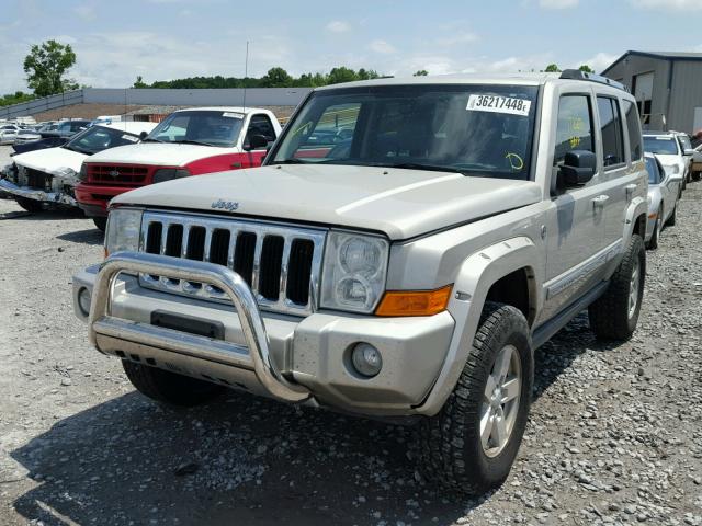 1J8HG58267C553089 - 2007 JEEP COMMANDER 银色 照片 2