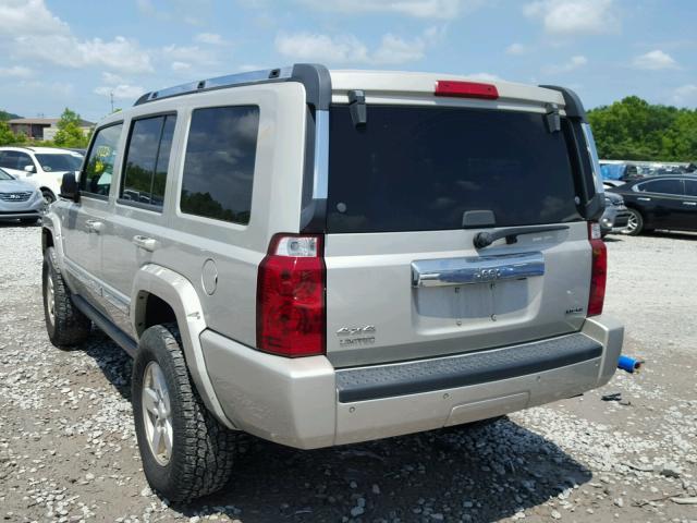 1J8HG58267C553089 - 2007 JEEP COMMANDER 银色 照片 3