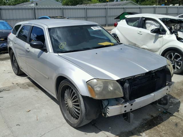 2D8FV48T75H629485 - 2005 DODGE MAGNUM SE SILVER photo 1