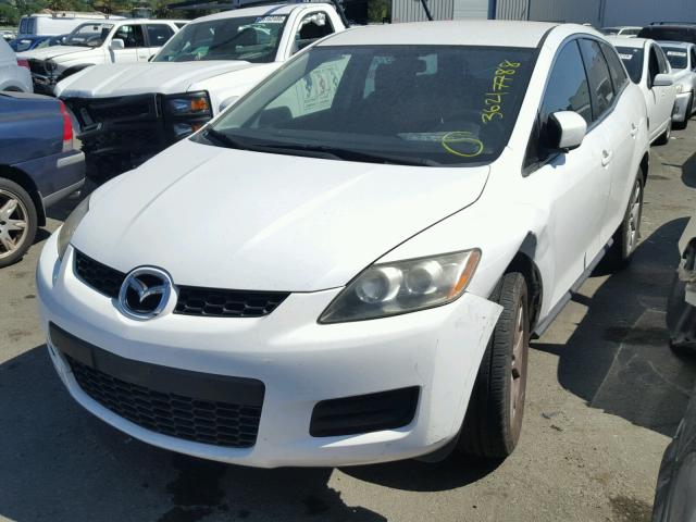 JM3ER293880193537 - 2008 MAZDA CX-7 WHITE photo 2