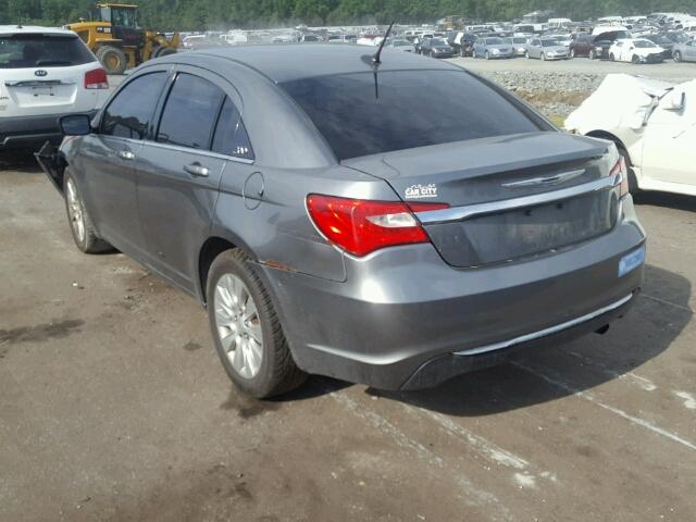 1C3CCBAB7DN689855 - 2013 CHRYSLER 200 LX CHARCOAL photo 3