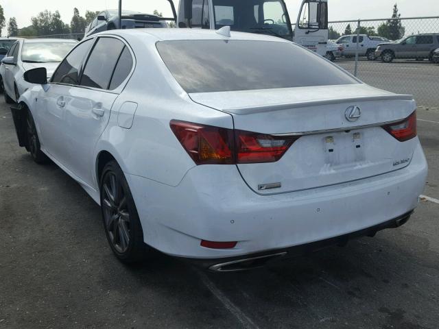 JTHBE1BL6FA019063 - 2015 LEXUS GS 350 WHITE photo 3