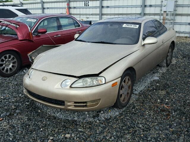 JT8UZ30C9S0041179 - 1995 LEXUS SC 400 GOLD photo 2