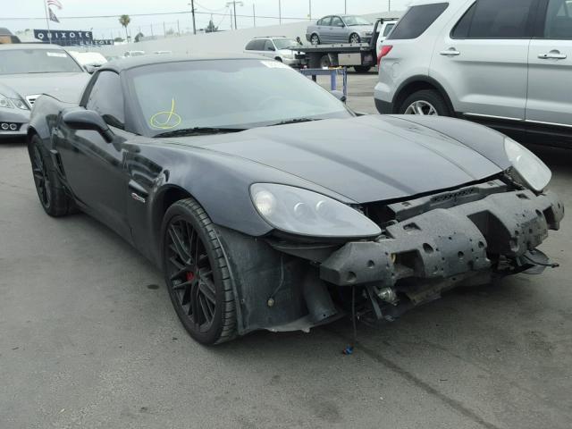 1G1YY26E875129197 - 2007 CHEVROLET CORVETTE Z BLACK photo 1