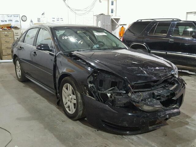 2G1WG5E32D1175293 - 2013 CHEVROLET IMPALA LT BLACK photo 1