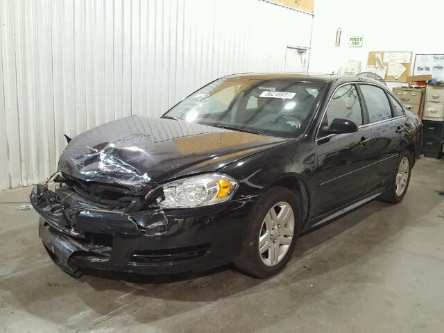 2G1WG5E32D1175293 - 2013 CHEVROLET IMPALA LT Սև լուսանկար 2