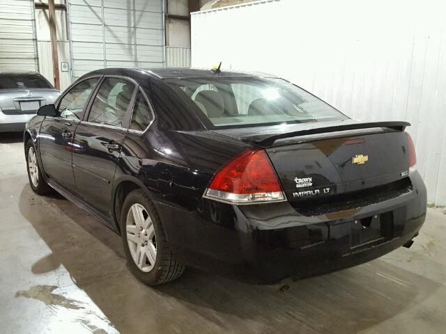 2G1WG5E32D1175293 - 2013 CHEVROLET IMPALA LT BLACK photo 3