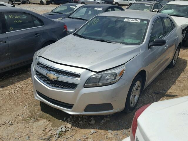 1G11A5SA0DF223851 - 2013 CHEVROLET MALIBU LS ვერცხლისფერი ფოტო 2