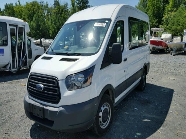 1FMZK1CM1GKA13680 - 2016 FORD TRANSIT T- WHITE photo 2