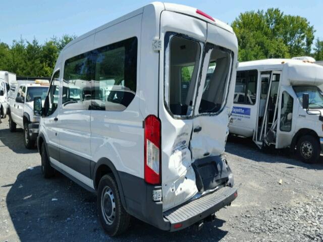 1FMZK1CM1GKA13680 - 2016 FORD TRANSIT T- WHITE photo 3