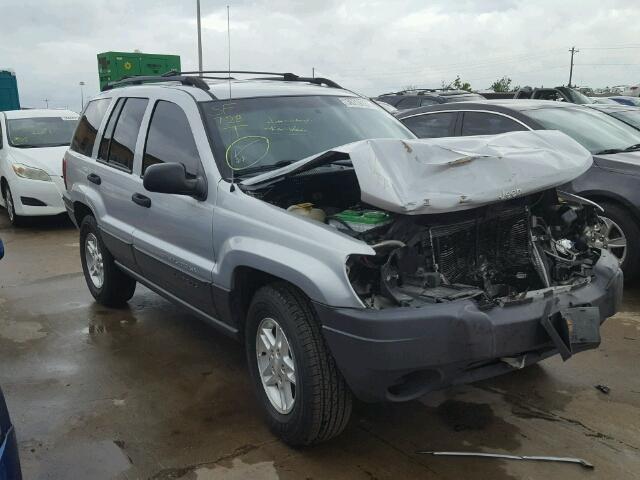 1J4GX48N94C436636 - 2004 JEEP GRAND CHER GRAY photo 1