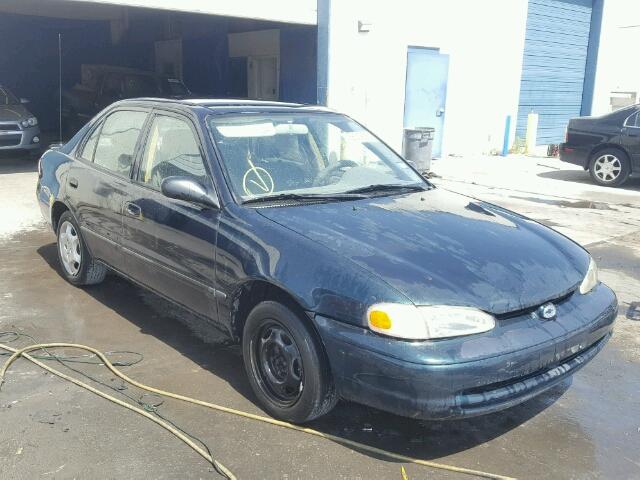 1Y1SK5289XZ431330 - 1999 CHEVROLET GEO PRIZM 绿色 照片 1