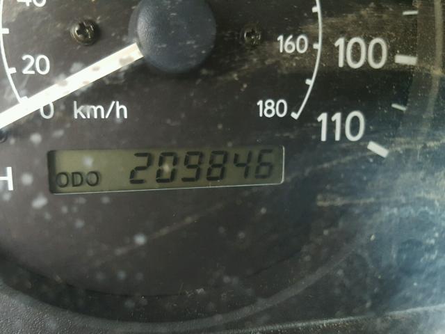 1Y1SK5289XZ431330 - 1999 CHEVROLET GEO PRIZM 绿色 照片 8